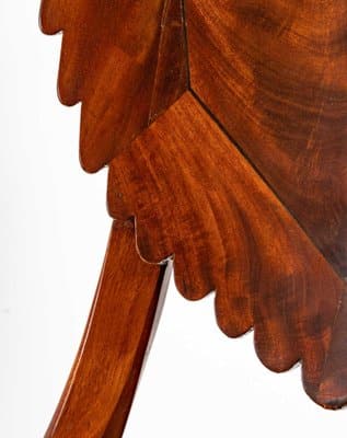 Chaise en placage d'Acajou, 19e Siècle – Image 8