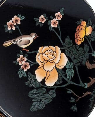 Tabourets ou tables d'appoint peints et laqués • 20e siècle • Set de 2 – Image 3