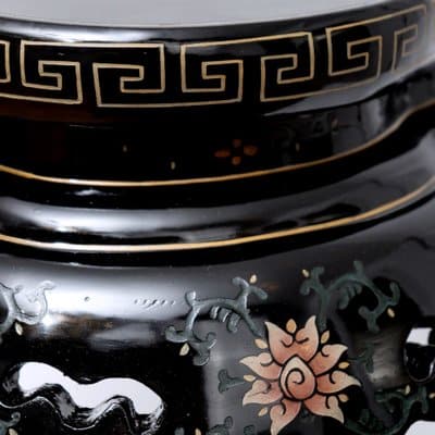 Tabourets ou tables d'appoint peints et laqués • 20e siècle • Set de 2 – Image 8