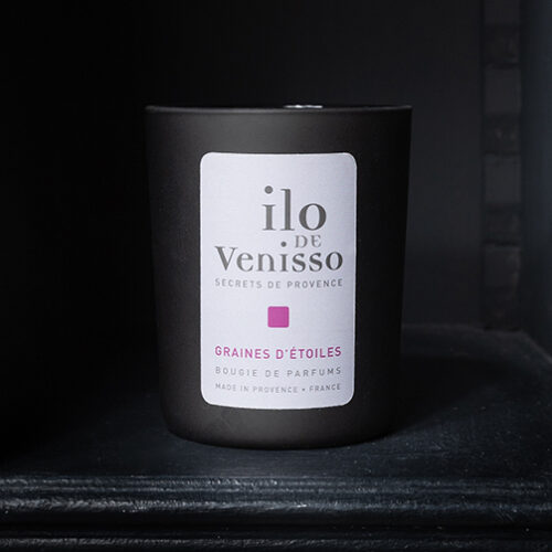 Bougie parfumée Ilo de Venisso – Graines d’Étoiles, Provence